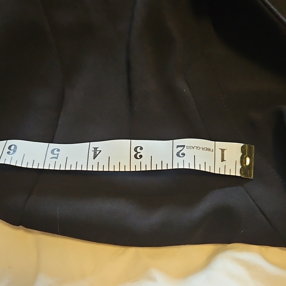 Tahari Gathered Sleeve Black Blazer Size 1x - Picture 7 of 12